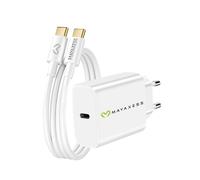 Mayaxess Sector Charger for Magic 6 Lite 20W + 1m USB-C Cable, White