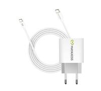 Mayaxess Sector Charger for Pixel 6a 20W + 1m USB-C Cable, White