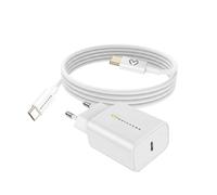 Mayaxess Sector Charger for Xiaomi 14T Pro 20W + 1m USB-C Cable, White