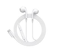 Mayaxess USB-C Wired Earphones with Integrated Microphone for Fairphone 4, White