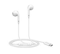 Mayaxess USB-C Wired Earphones with Integrated Microphone for Fairphone 5, White