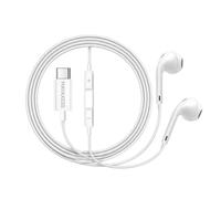 Mayaxess USB-C Wired Earphones with Integrated Microphone for Pixel 6a, White
