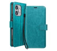 Mayaxess Wallet Case for Honor 600 Lite with Wrist Strap with stand Function