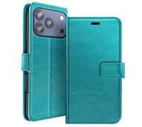 Mayaxess Wallet Case for iPhone 17 Pro Max with Wrist Strap with stand Function