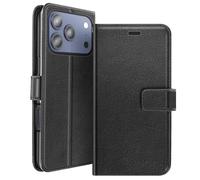 Mayaxess Wallet Case for iPhone 17 Pro with Wrist Strap with stand Function