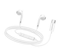 Mayaxess Wired Earphones for Galaxy A54 USB-C with Built-in Microphone