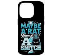 Maybe A Rat Never A Snitch - Funny No Snitching Case for iPhone 14 Pro