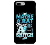 Maybe A Rat Never A Snitch - Funny No Snitching Case for iPhone 7 Plus/8 Plus