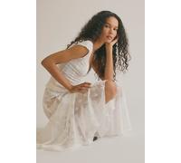 Maybe Baby Half Slip by Intimately at Free People in White Alyssum, Size: Medium - female