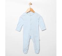 Maybe Baby Terry Towel Blue Sleepsuit