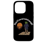 Maybe i'm not weird enough? Weird Frog Meme Case for iPhone 14 Pro