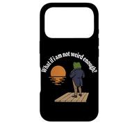 Maybe i'm not weird enough? Weird Frog Meme Case for iPhone 17 Pro