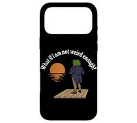 Maybe i'm not weird enough? Weird Frog Meme Case for iPhone 17 Pro Max