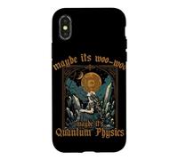 Maybe Its Woo woo it's Quantum Physics Meditation for Women Case for iPhone X/XS
