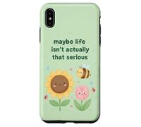 Maybe Life Isn't Actually That Serious Cute Bee Case for iPhone XS Max