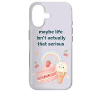Maybe Life Isn't Actually That Serious Kawaii Case for iPhone 17