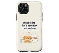 Maybe Life Isn't That Serious Kawaii Pancake Case for iPhone 11 Pro