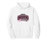 Maybe Swearing Will Help Sarcastic Humor Design Pullover Hoodie