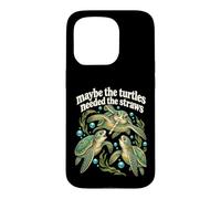 Maybe The Turtles Needed The Straws Marine Life Ocean Turtle Case for iPhone 15 Pro