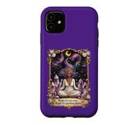 Maybe Woo Woo Quantum Physics Tarot Crystal African American Case for iPhone 11