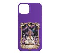Maybe Woo Woo Quantum Physics Tarot Crystal African American Case for iPhone 15 Plus