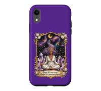 Maybe Woo Woo Quantum Physics Tarot Crystal African American Case for iPhone XR