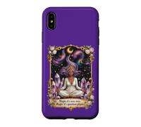Maybe Woo Woo Quantum Physics Tarot Crystal African American Case for iPhone XS Max
