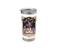 Maybe Woo Woo Quantum Physics Tarot Crystal African American Stainless Steel Insulated Tumbler