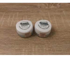 Maybelline 2 x Dream Mousse Eyecolor 01 Ivory In The Clouds. Makeup, Eye Shadow.