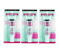 Maybelline Baby Skin Instant Pore Eraser Primer Clear 0.67 Fl Oz (Pack of 3)