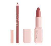 Maybelline Big Lift Lifter Lip Liner & Maybe It's Soft Serum Bullet Lipstick Duo Bundle