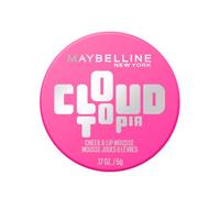 Maybelline New York Blush and Lip, Cloudtopia Blush Cheek & Lip Mousse, For Up to 14 Hour Cheek Colour, Resists Sweat, Transfer and Creasing, Shade 4 Pink Daydream