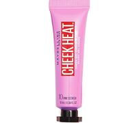 Maybelline Blusher Cheek Heat Water Infused Hydrating Gel Sheer Blusher 10 Pink Scorch
