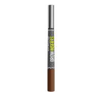 Maybelline New York Brow Inserts, 2-in-1 Eyebrow Pencil Pen and Fiber Gel, 0.015MM Triple Tip for 100 Hair-Like Strokes in 30 Seconds, 36-Hour Wear, Smudge-Proof, Shade: Deep Brown 5