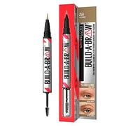 Maybelline Build-A-Brow, 2 easy steps Eye Brow Pencil and Gel Black Brown black brown