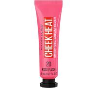 Maybelline Cheek Heat Gel-Cream Blush, lightweight, Breathable Feel, Sheer Flush Of Color, Natural-Looking, Dewy Finish, Oil-Free, Face Makeup, Rose Flush, 0.27 Fl Oz