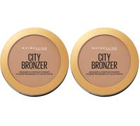 Maybelline City Bronze Bronzer, 300 Deep Cool (Pack of 2)