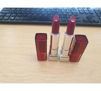 Maybelline Color Sensational Lipsticks X2 311 CRIMSON RACE JUST £10.49 FREEPOST