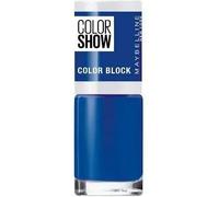 Maybelline Colour Show Colour Shock Nail Polish 487 Blue Blocks