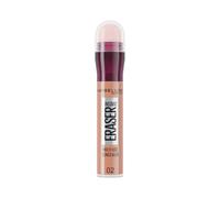 Maybelline Instant Anti-Age Eraser Eye Concealer for Face, Dark Circles, Blemish & Fine Lines Concealer, Full Coverage, Dermatologist Tested, Suitable for Sensitive Skin, Shade: 02 Nude