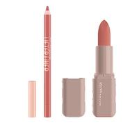 Maybelline Crop Top Lifter Lip Liner & Maybe It's Intense Serum Bullet Lipstick Duo Bundle