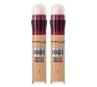 Maybelline DOUBLE Concealer Instant Anti Age Eraser Eye Concealer, Dark Circles And Blemish Concealer, Ultra Blendable Formula 08 Buff