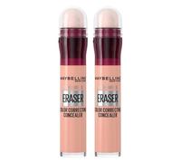 Maybelline DOUBLE Concealer Instant Anti Age Eraser Eye Concealer, Dark Circles And Blemish Concealer, Ultra Blendable Formula 05 Brightener