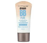 Maybelline New York Dream Pure BB Cream 8-in-1 Skin Clearing Perfector, Light/Medium 1 oz (Pack of 2)