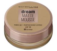 Maybelline Dream Matte Mousse Makeup No. 48 Sun Beige Matte Makeup with Air-Beaten Mousse Texture for Airy Light Feeling and Wonderfully Delicate Skin 18 ml
