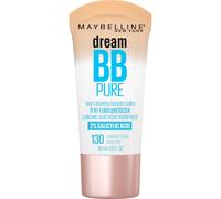 Maybelline Dream Pure Skin Clearing BB Cream 8-in-1 Skin Perfecting Beauty Balm With 2% Salicylic Acid Sheer Tint Coverage Oil-Free Medium/De
