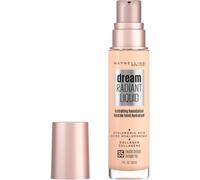 Maybelline Dream Radiant Liquid Medium Coverage Hydrating Makeup, Lightweight Liquid Foundation, Nude Beige, 1 Count