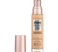 Maybelline Dream Radiant Liquid Medium Coverage Hydrating Makeup, Lightweight Liquid Foundation, Sandy Beige, 1 Count