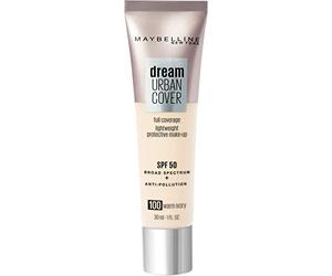 Maybelline Dream Urban Cover All-In-One Protective Makeup SPF 50 100 Warm Ivory