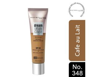 Maybelline DreamUrban Cover All-In-One ProtectiveMakeup 348 CafeAuLait